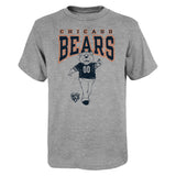 Kids Chicago Bears Gray Mascot Hero Child T-Shirt - Pro Jersey Sports
