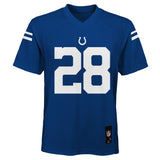 Jonathon Taylor Indianapolis Colts Youth Replica Mid Tier Player Jersey - Blue - Pro Jersey Sports