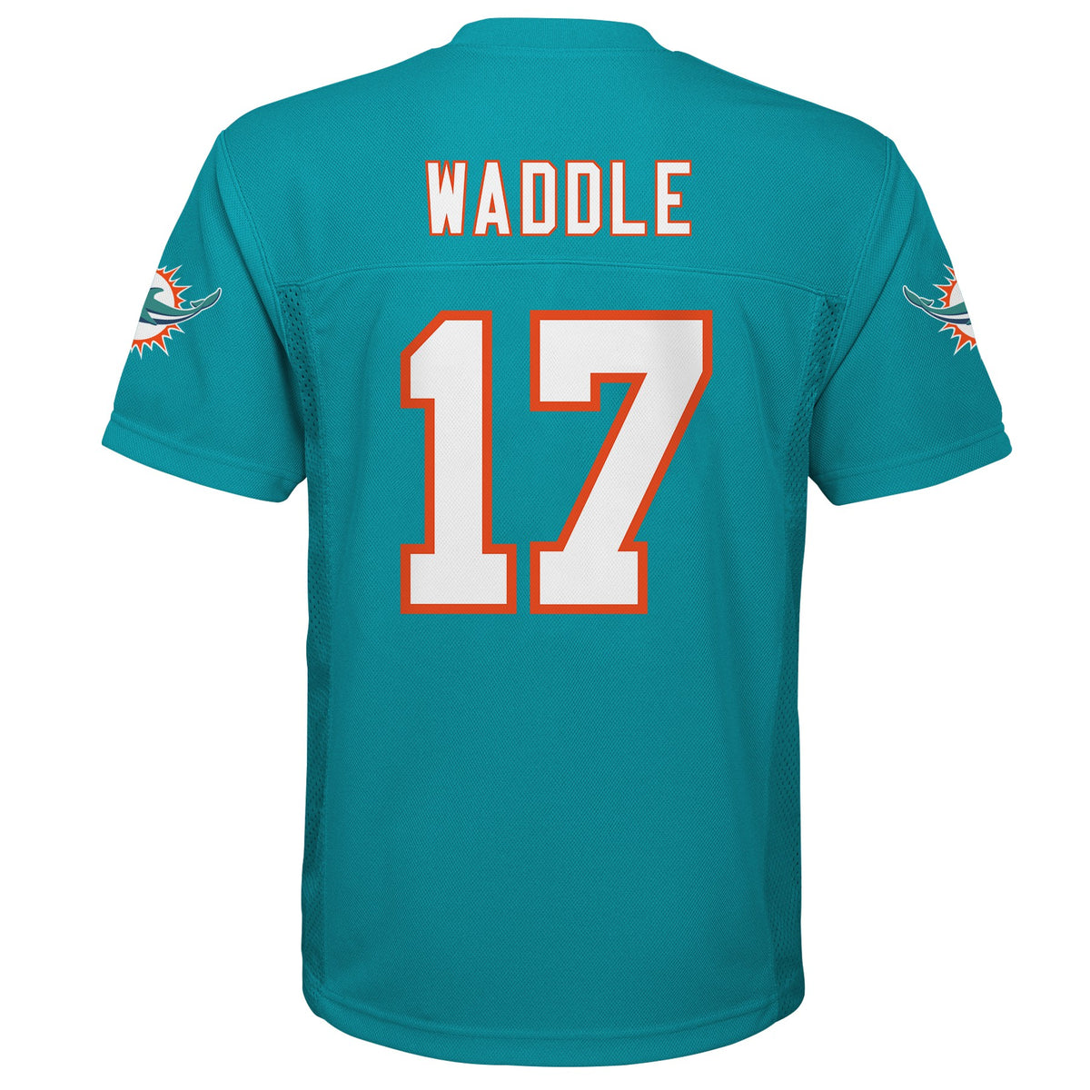 Jalen Waddle Miami Dolphins Youth Replica Mid Tier Player Jersey - Teal - Pro Jersey Sports