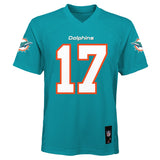 Jalen Waddle Miami Dolphins Youth Replica Mid Tier Player Jersey - Teal - Pro Jersey Sports