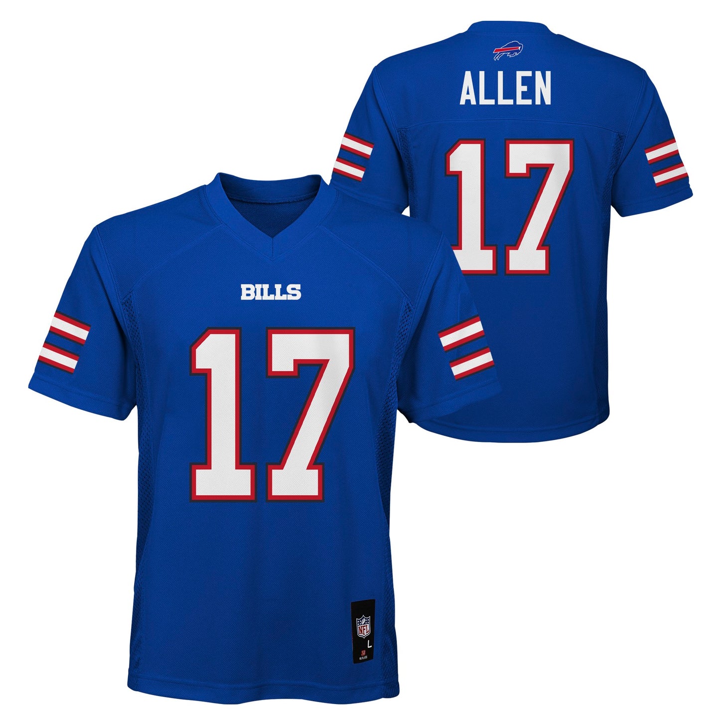Youth Buffalo Bills Josh Allen Royal Blue Mid-Tier Player Jersey