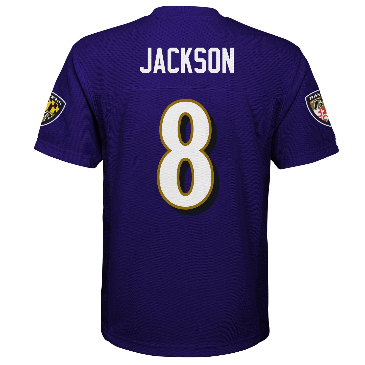 Youth Lamar Jackson Baltimore Ravens Purple Mid Tier Player Jersey