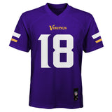 Youth Justin Jefferson Minnesota Vikings Purple Replica Mid Tier Player Jersey - Pro Jersey Sports