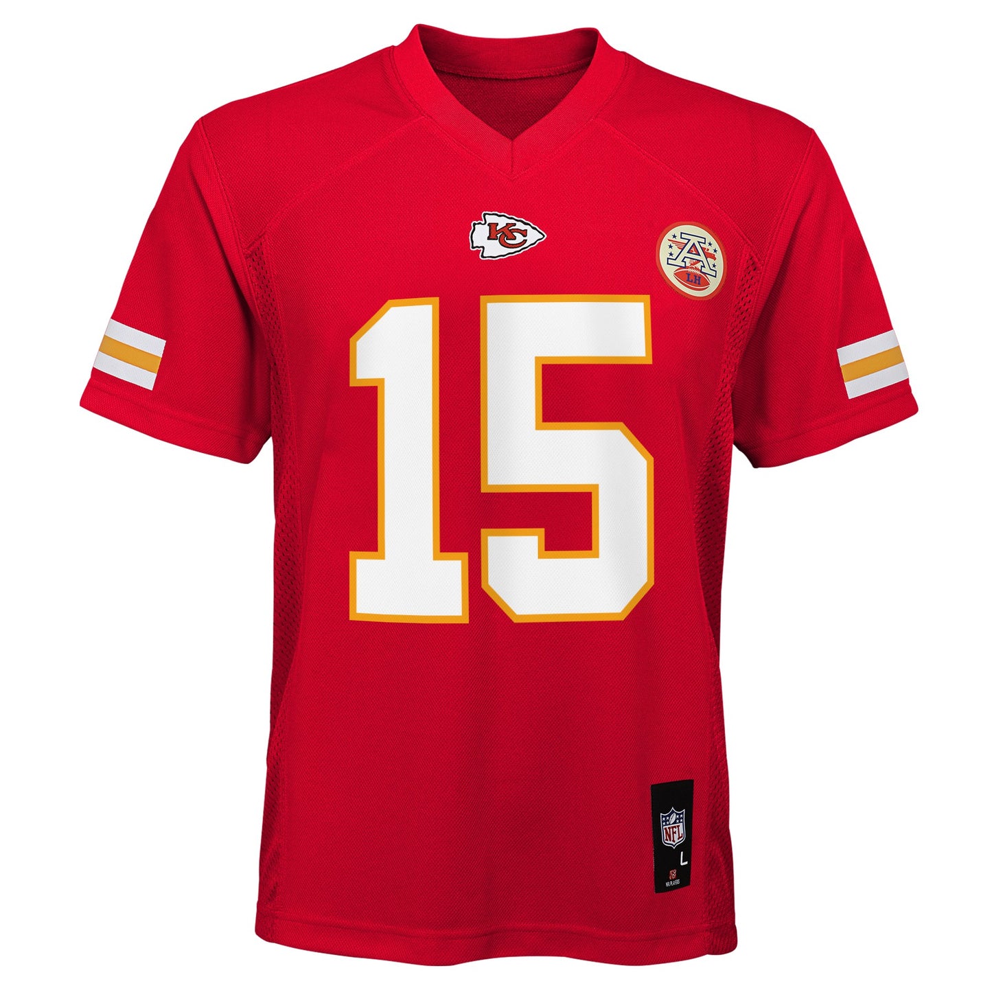 Youth Patrick Mahomes Kansas City Chiefs Red Replica Mid Tier Player Jersey