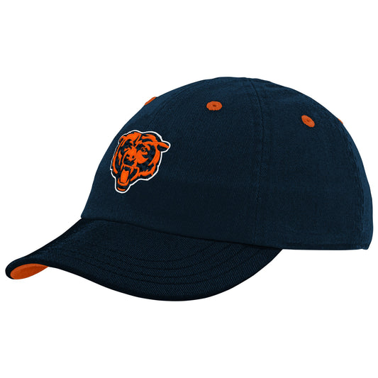 Chicago Bears Infant NFL Navy Team Slouch Adjustable Hat