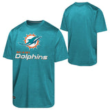 Mens Miami Dolphins NFL Combine Aqua Spike Speed Tee - Pro Jersey Sports