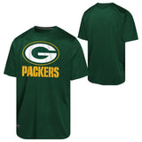 Mens Green Bay Packers NFL Combine Green Spike Speed Tee - Pro Jersey Sports