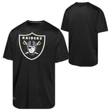 Mens Las Vegas Raiders NFL Combine Black Spike Speed Tee - Pro Jersey Sports