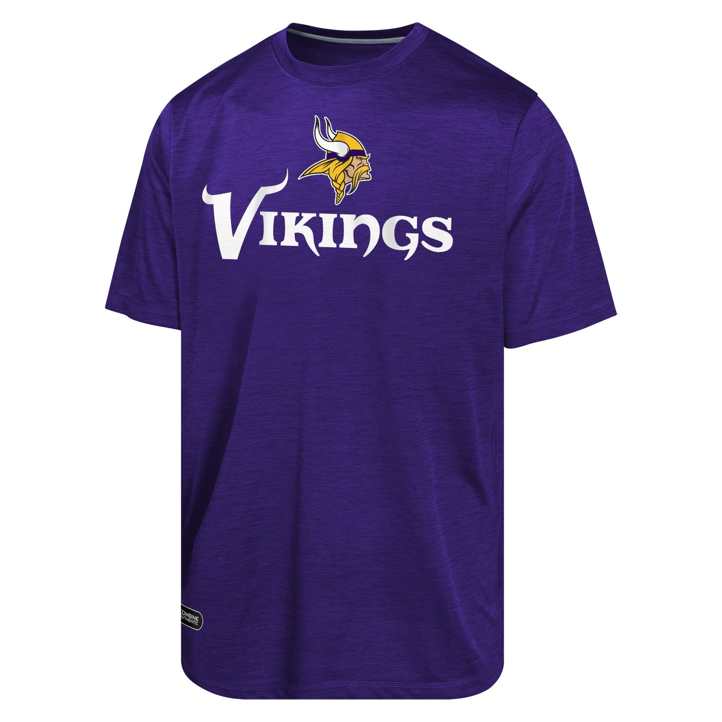 Mens Minnesota Vikings NFL Combine Purple Spike Speed Tee