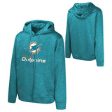 Men's Miami Dolphins Aqua NFL Position One Combine Performance Pullover Hoodie - Pro Jersey Sports