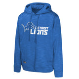 Men's Detroit Lions Blue NFL Position One Combine Performance Pullover Hoodie - Pro Jersey Sports