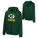 Men's Green Bay Packers Green NFL Position One Combine Performance Pullover Hoodie - Pro Jersey Sports