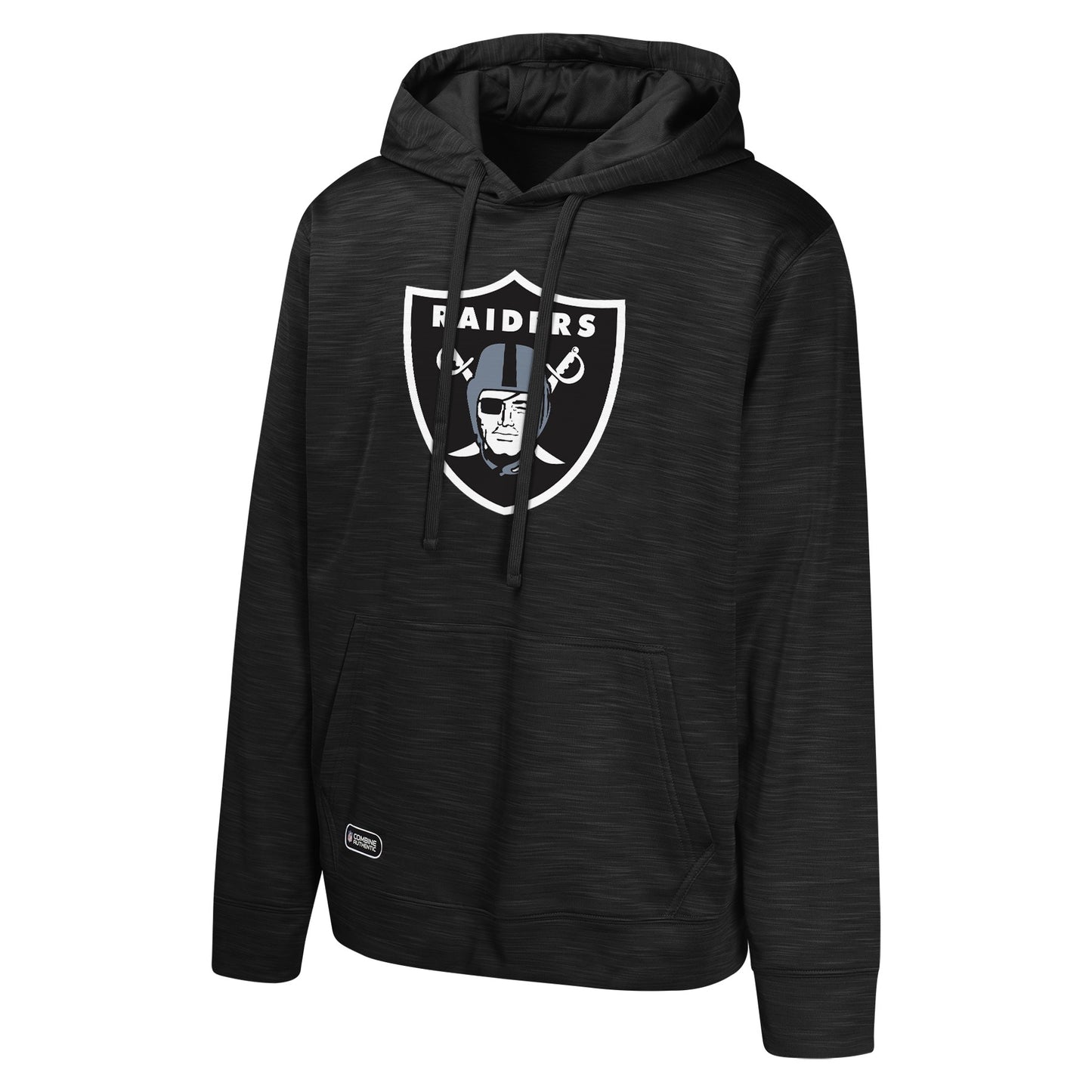 Men's Las Vegas Raiders Black NFL Position One Combine Performance Pullover Hoodie