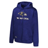 Men's Baltimore Ravens Purple NFL Combine Performance Pullover Hoodie - Pro Jersey Sports