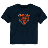 Toddler Chicago Bears Navy Primary Logo T-Shirt - Pro Jersey Sports