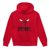 Chicago Bulls Child Back to Basics Red Hoodie - Pro Jersey Sports