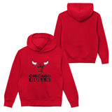 Chicago Bulls Child Back to Basics Red Hoodie - Pro Jersey Sports