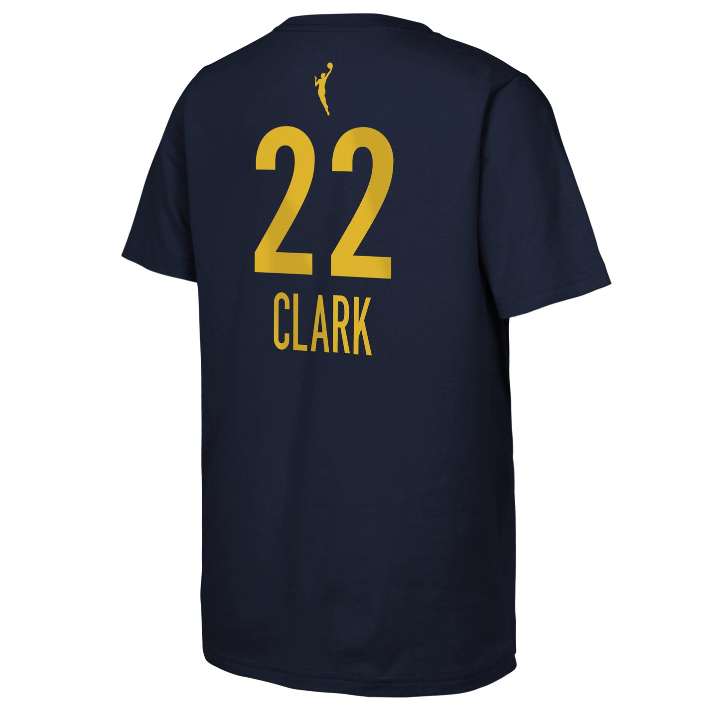 Youth Caitlin Clark Indiana Fever WNBA Navy Player Name And Number T-Shirt