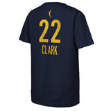 Youth Caitlin Clark Indiana Fever WNBA Navy Player Name And Number T-Shirt - Pro Jersey Sports