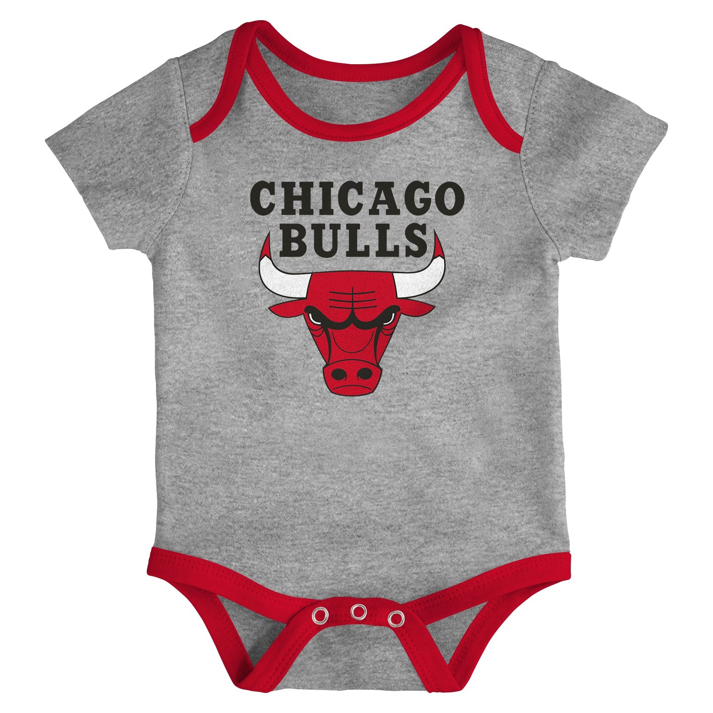 Newborn/Infant Chicago Bulls Game Time 3-Piece Creeper Set