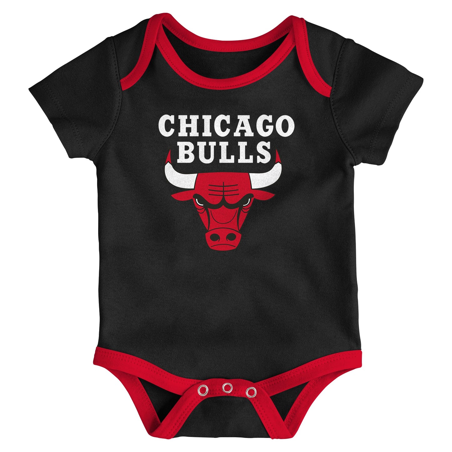 Newborn/Infant Chicago Bulls Game Time 3-Piece Creeper Set