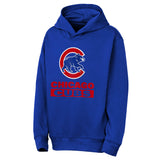 Chicago Cubs Youth Back to Basics Blue Hoodie - Pro Jersey Sports