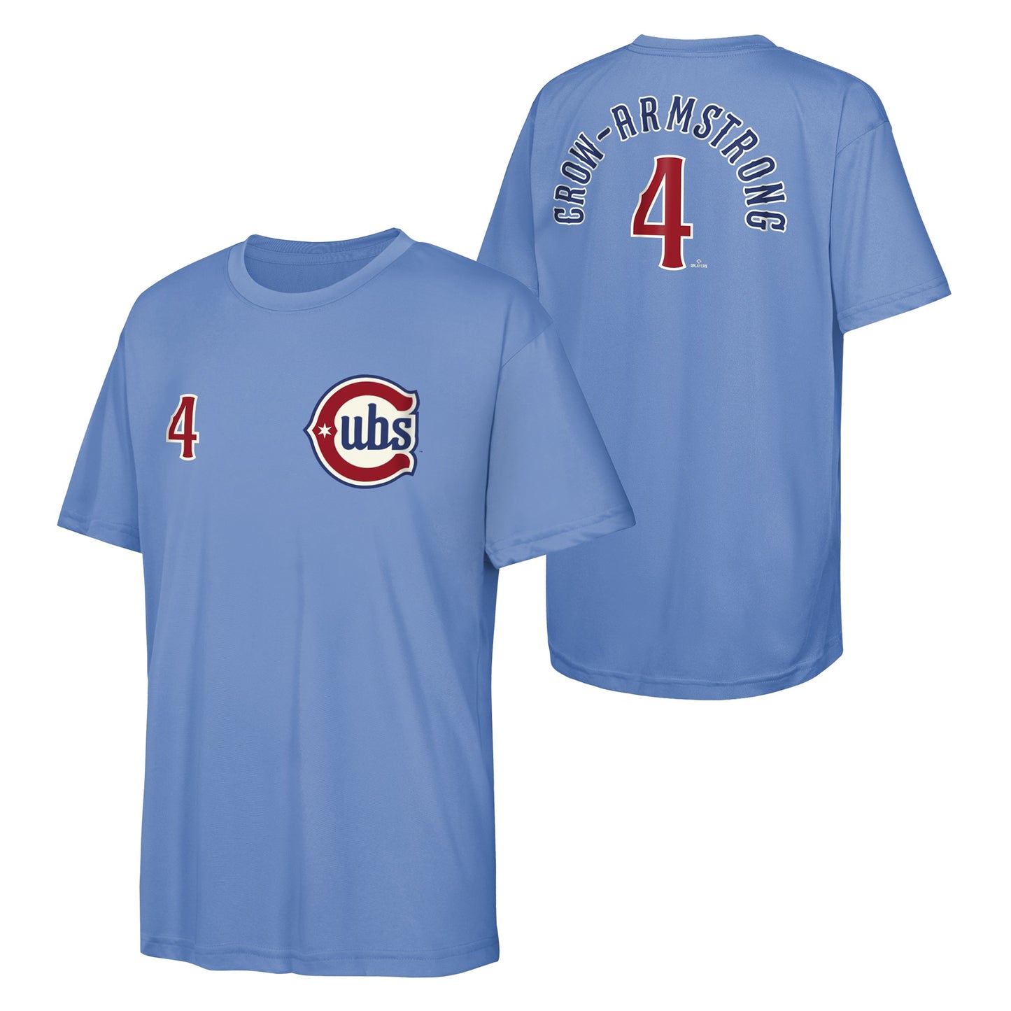 Youth Chicago Cubs Pete Crow-Armstrong Alternate 2 Player Sublimated Jersey Top