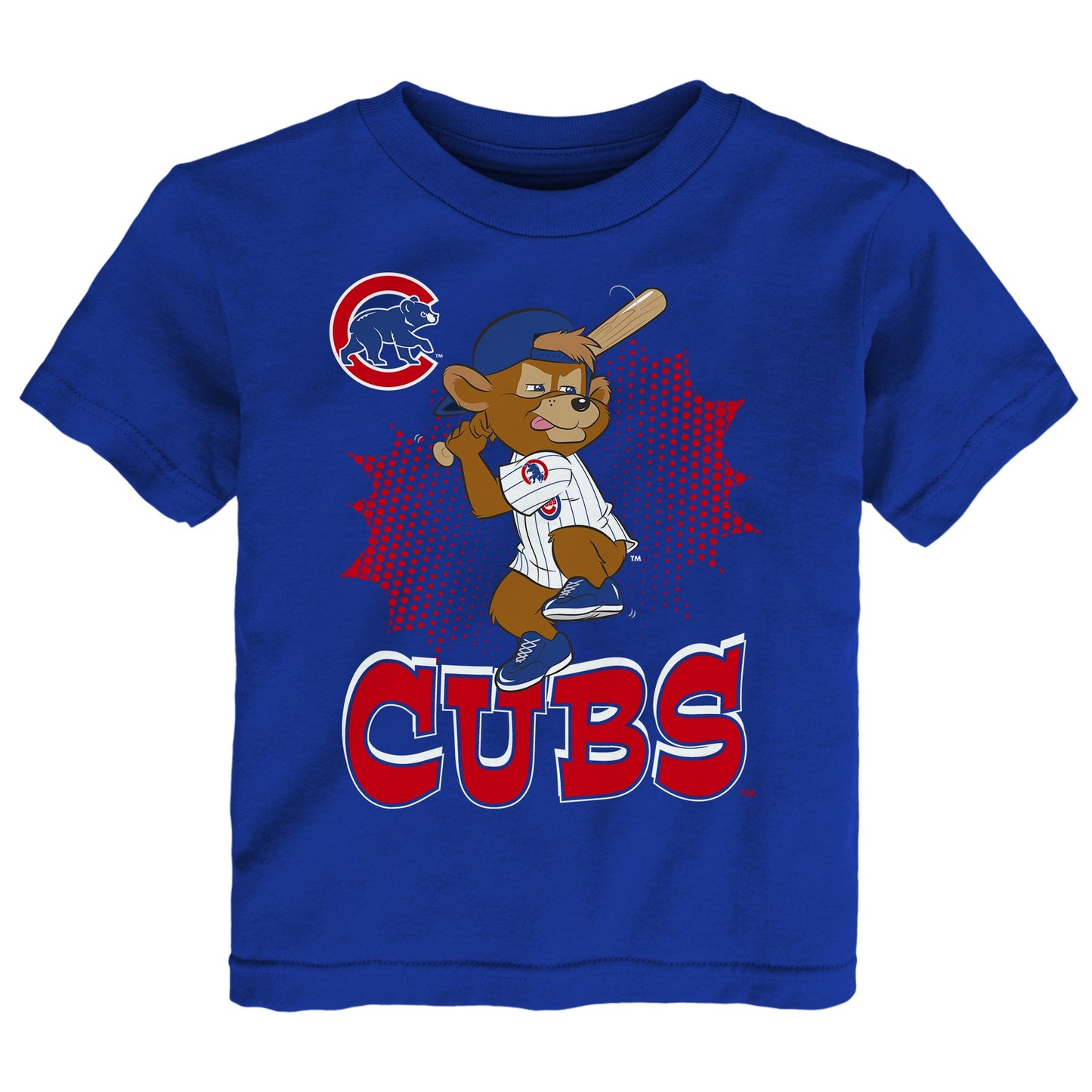 Infant Chicago Cubs Mascot Royal Blue Tee