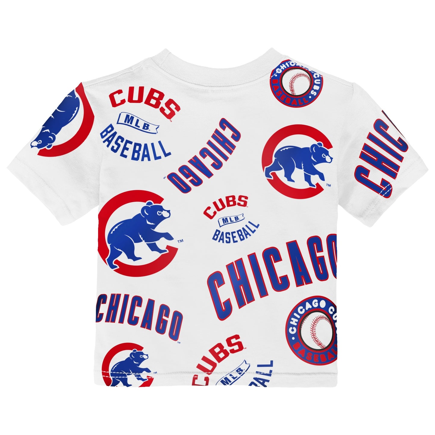 Infant Chicago Cubs Run Down Short Sleeve Tee