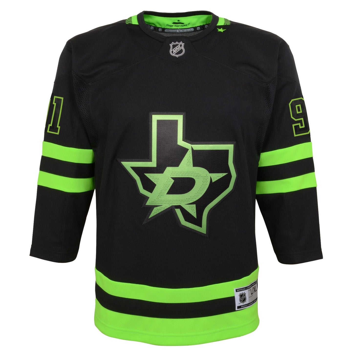 Youth Tyler Seguin Dallas Stars Black Alternate Premier Jersey