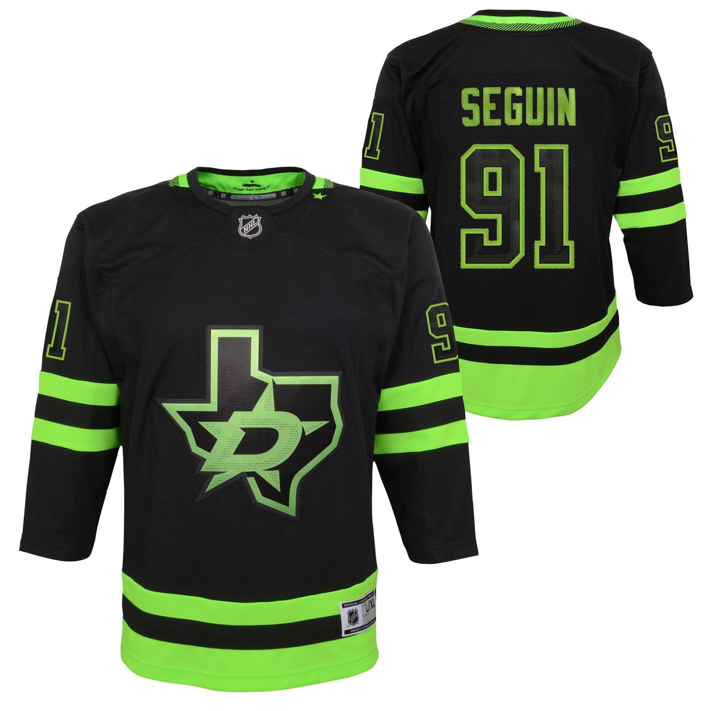 Youth Tyler Seguin Dallas Stars Black Alternate Premier Jersey