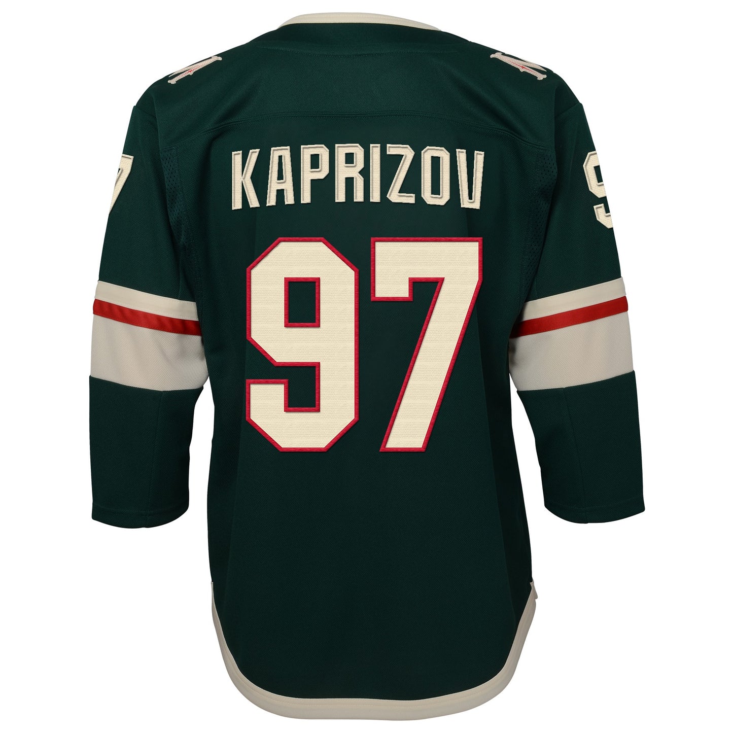 Youth Kirill Kaprizov Minnesota Wild Green Home Premier Jersey