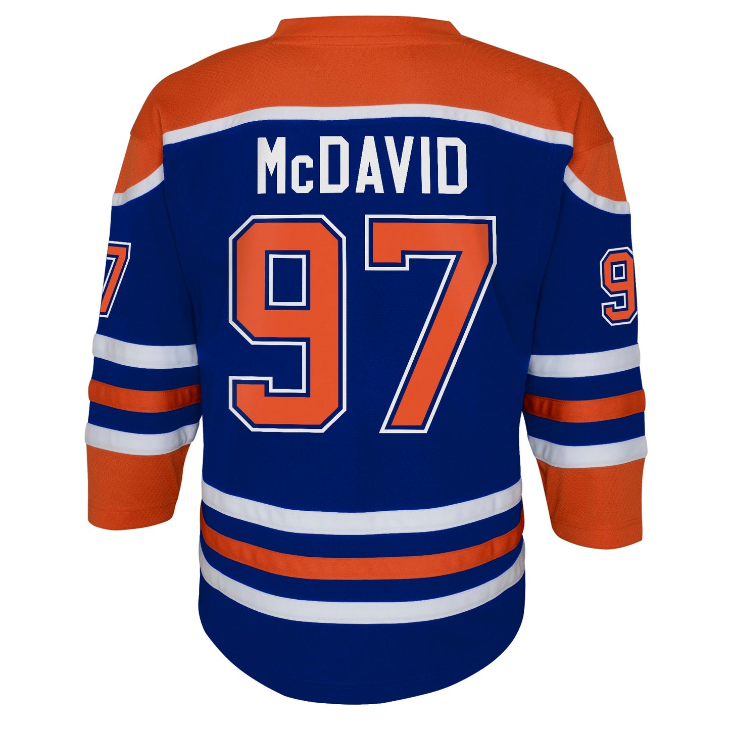 Youth Connor McDavid Edmonton Oilers Home Blue Replica Jersey - Pro Jersey Sports