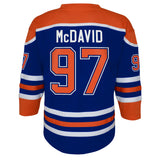 Youth Connor McDavid Edmonton Oilers Home Blue Replica Jersey - Pro Jersey Sports