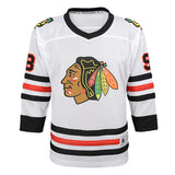 Youth Connor Bedard Chicago Blackhawks White Away Replica Jersey - Pro Jersey Sports