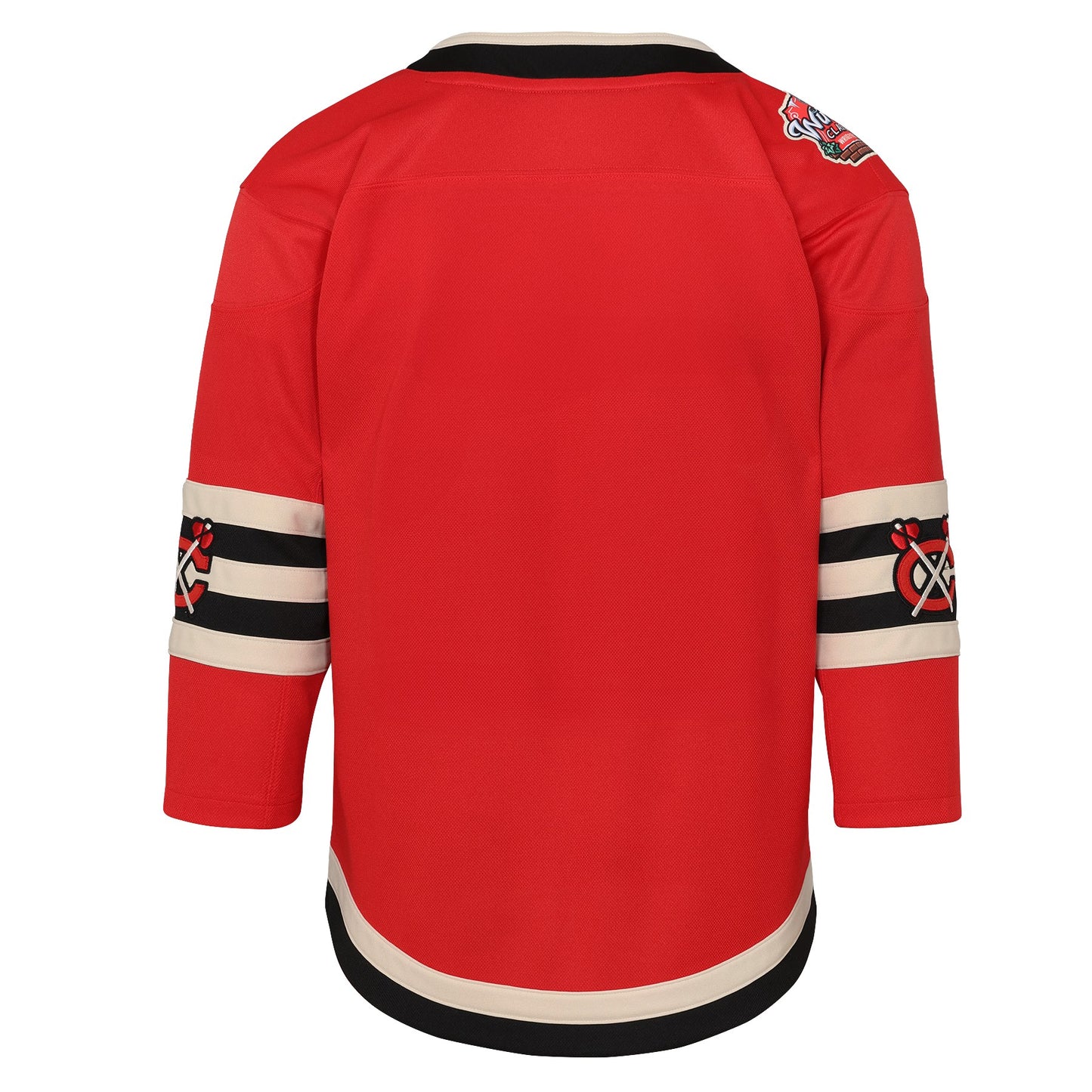 Youth Chicago Blackhawks Red 2025 NHL Winter Classic Premier Blank Jersey