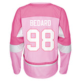 Infant Connor Bedard Chicago Blackhawks Girls Pink Fashion Jersey - Pro Jersey Sports