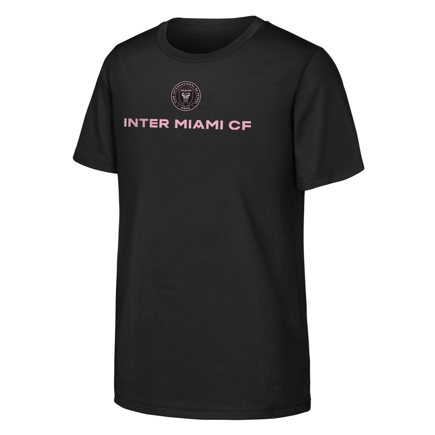 Youth Lionel Messi Inter Miami Black Name & Number T-Shirt