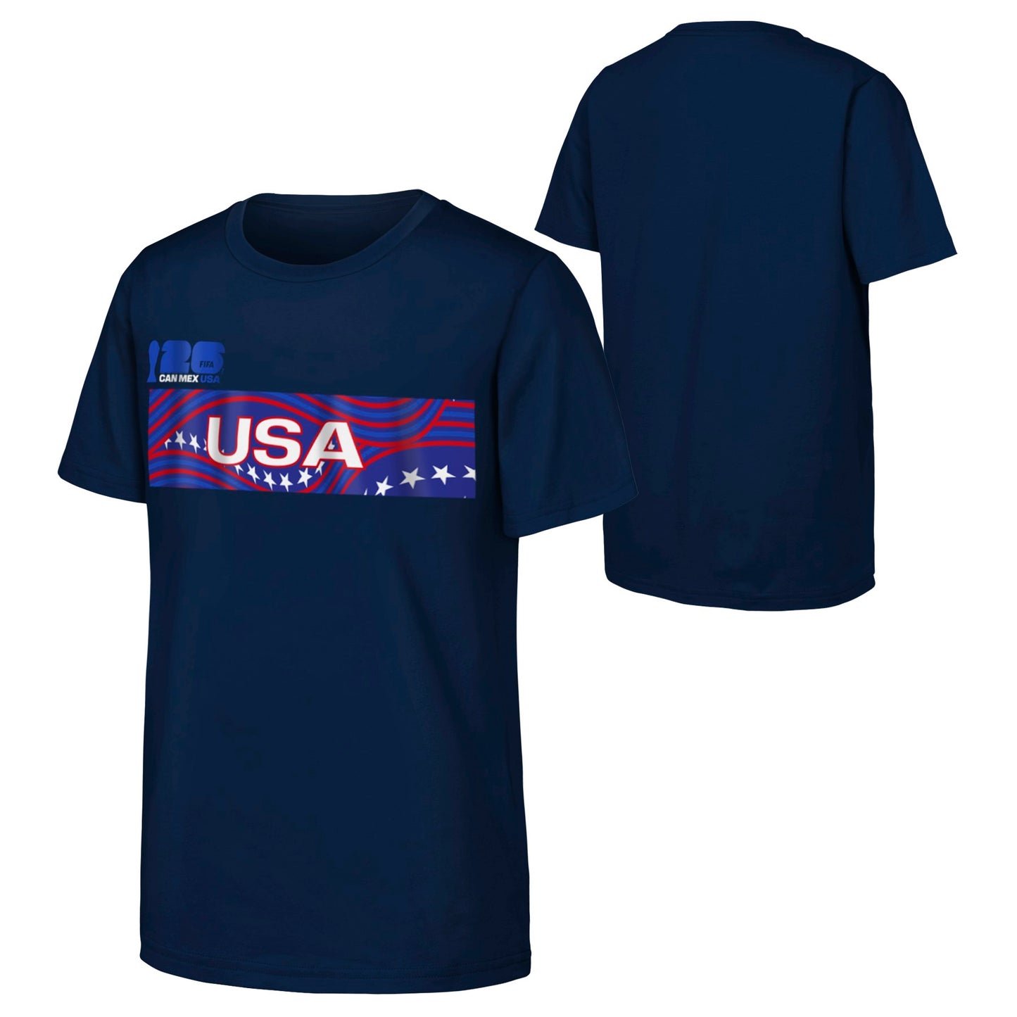 Men's USA Soccer 2026 FIFA World Cup Host Navy T-Shirt