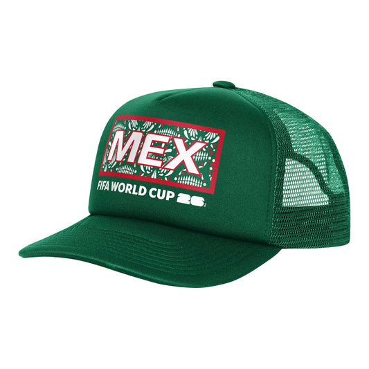 Team Mexico 2026 FIFA World Cup Green Trucker Adjustable Hat