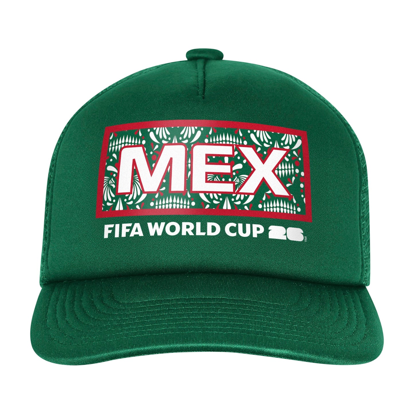 Team Mexico 2026 FIFA World Cup Green Trucker Adjustable Hat