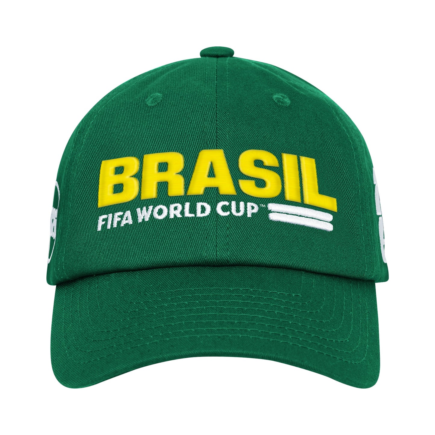 Team Brazil 2026 FIFA World Cup Green Unconstructed Adjustable Hat