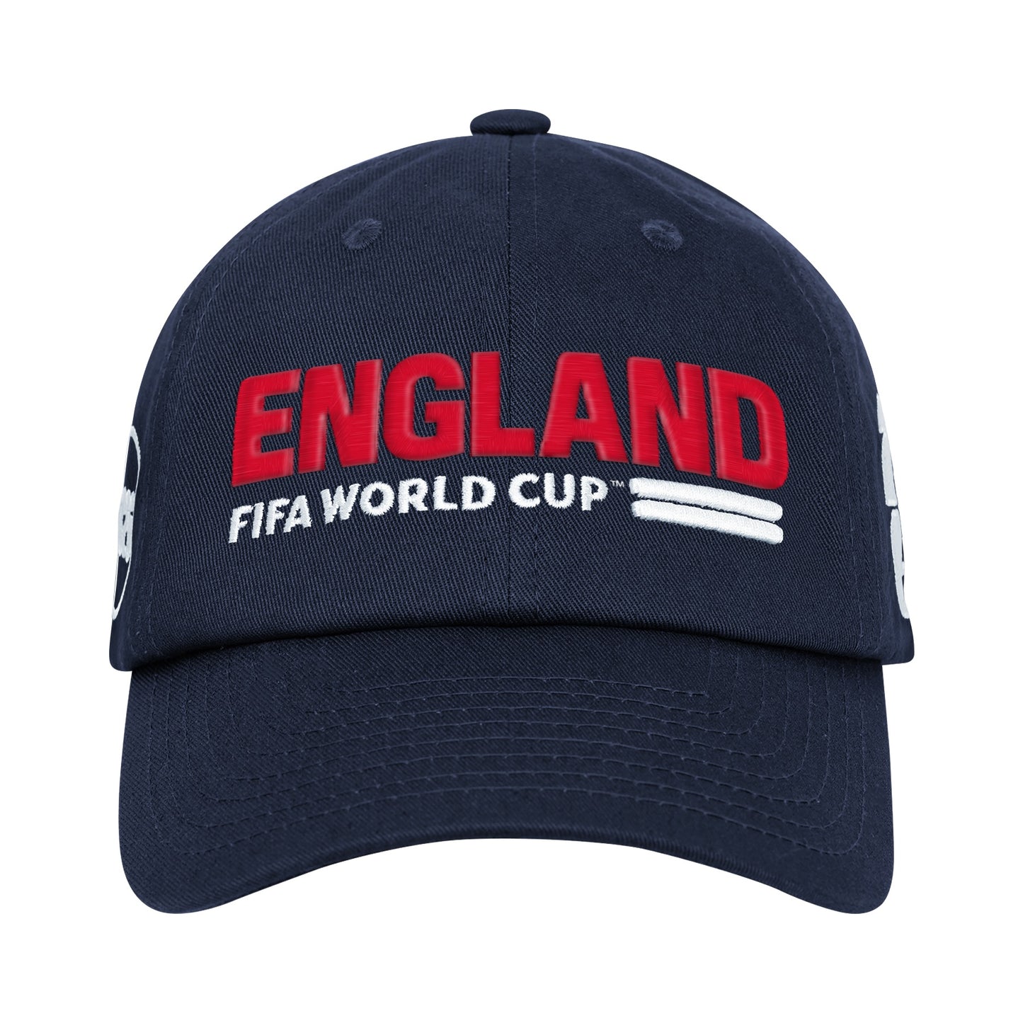 England 2026 FIFA World Cup Navy Unconstructed Adjustable Hat