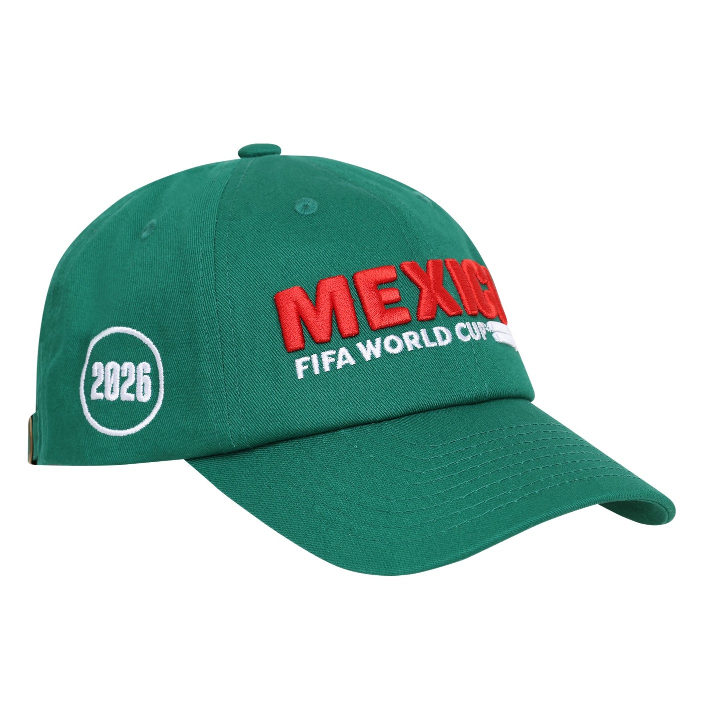 Team Mexico 2026 FIFA World Cup Green Unconstructed Adjustable Hat
