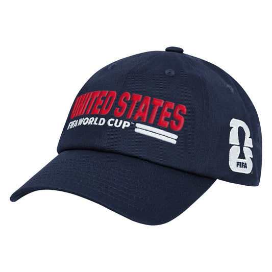 Team USA 2026 FIFA World Cup Navy Unconstructed Adjustable Hat