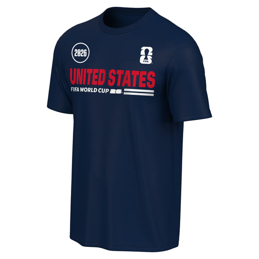 Men's TEAM USA Soccer 2026 FIFA World Cup Navy T-Shirt