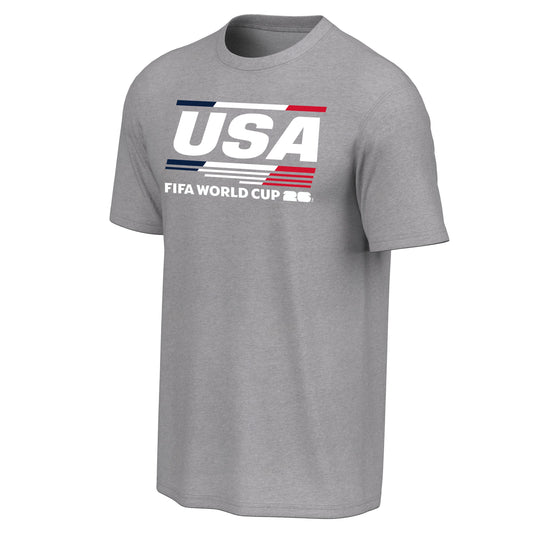 Men's USA Soccer 2026 FIFA World Cup Heather Gray T-Shirt