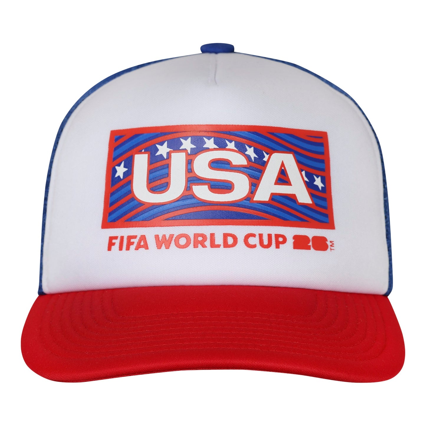Team USA 2026 FIFA World Cup Red/White/Blue Trucker Adjustable Hat