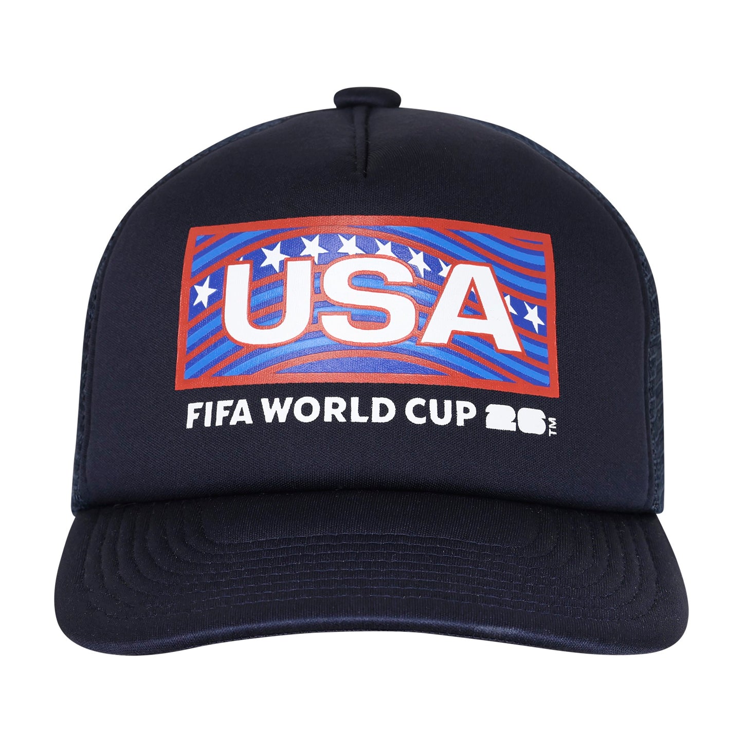 Team USA 2026 FIFA World Cup Navy Trucker Adjustable Hat