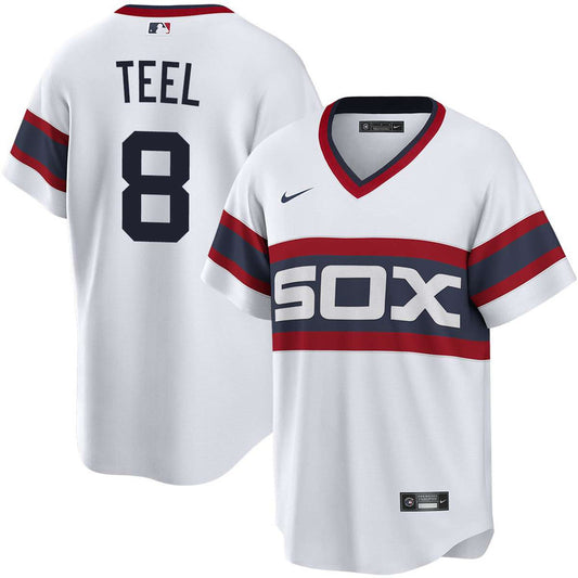 NIKE Men's Kyle Teel Chicago White Sox Alternate White Premium Twill Replica Jersey - Pro Jersey Sports